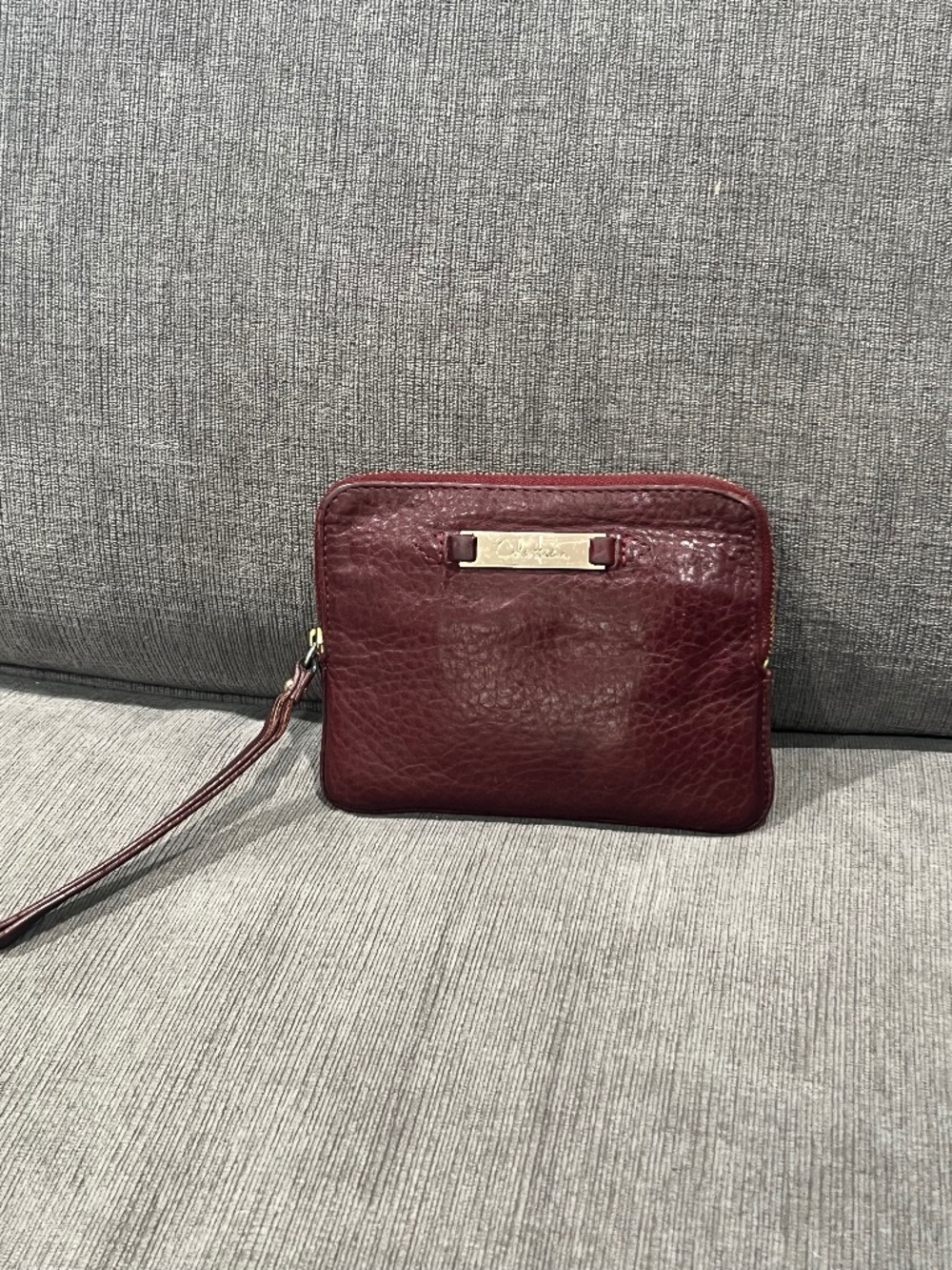Cole Haan Wristlet Burgundy Wallet